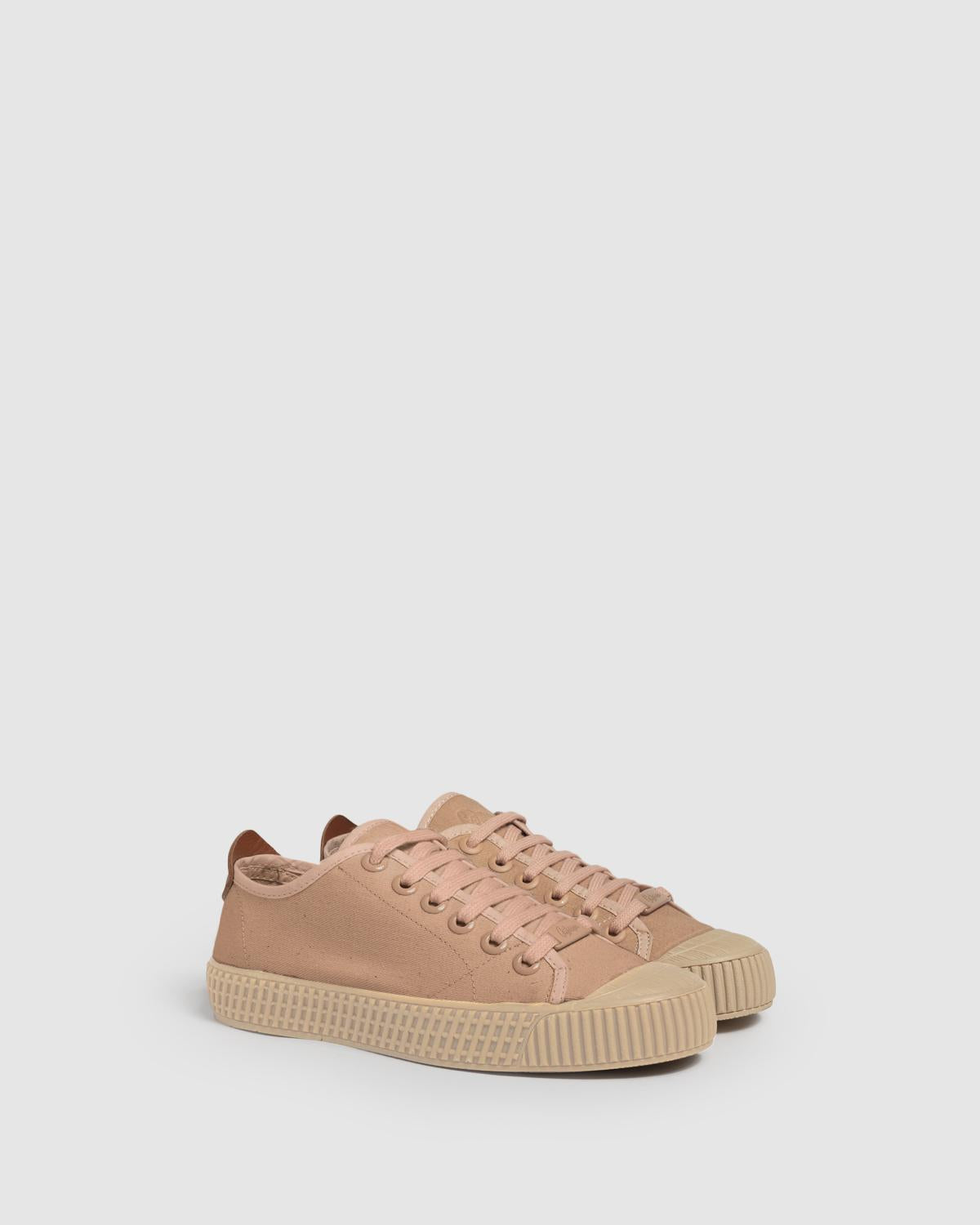 Sneaker Zita Rosa Gabardina Plana Mujer| Castañer